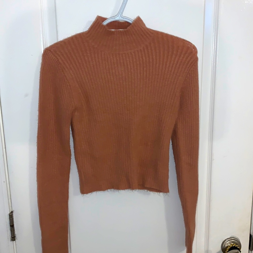 windsor fuzzy turtle neck